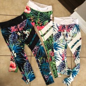 2 pair DoYouEven leggings Jungle leggings size XS